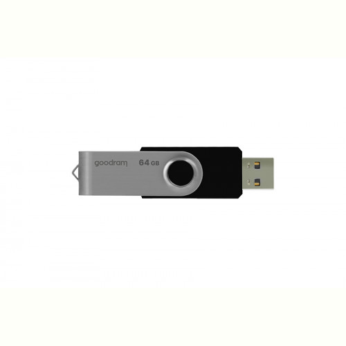 Флеш-накопичувач USB 64GB GOODRAM UTS2 (Twister) Black (UTS2-0640K0R11)