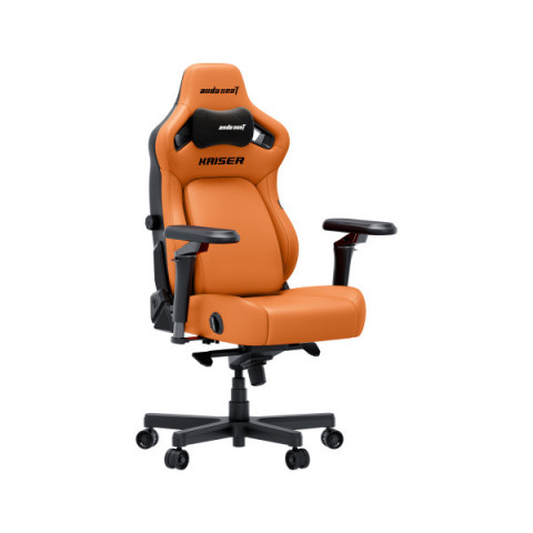 Крісло геймерське ігрове Anda Seat Kaiser 4 V2 Size XL Orange PVC (AD12YDDC-XLL-20-O-PV/C-03) Купити в Україні