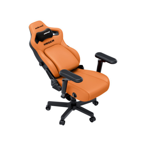 Крісло геймерське ігрове Anda Seat Kaiser 4 V2 Size XL Orange PVC (AD12YDDC-XLL-20-O-PV/C-03) Купити в Україні