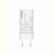 Мережевий зарядний пристрій Sigma mobile X-power 65W GaN, PD, QC (2xUSB-C + 1xUSB-A) White (PS65-01)