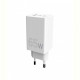 Мережевий зарядний пристрій Sigma mobile X-power 65W GaN, PD, QC (2xUSB-C + 1xUSB-A) White (PS65-01)