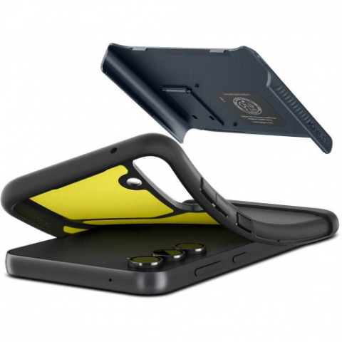 Чохол-накладка Spigen Slim Armor для Samsung Galaxy S23 FE SM-S711 Metal Slate (ACS06378)