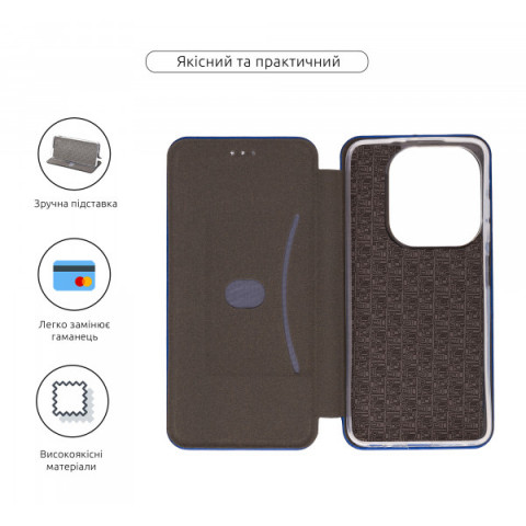 Чохол-книжка ArmorStandart G-Case дляTecno Spark Go 2024 (BG6) Blue (ARM73580)