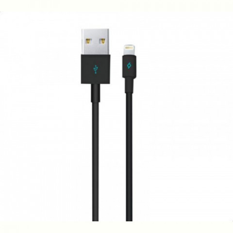 Кабель Ttec USB - Lightning (M/M), 1 м, Black (2DK7508S)
