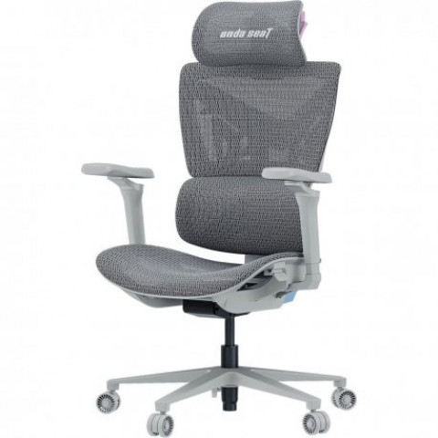Ігрове крісло Anda Seat X-Air Mega Size XL Mesh Gray Twilight (AD-WY-01-GGSP)