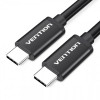 Кабель Vention USB 3.1 Type-C - USB 3.1 Type-C, 1 m, Black (CAUBF)