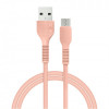 Кабель ACCLAB AL-CBCOLOR-M1PH USB-microUSB 1.2м Peach (1283126518164)