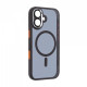 Чохол ArmorStandart Unit MagCase SE для Apple iPhone 17 Black Orange (ARM86314)