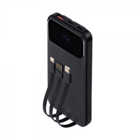 Портативний зарядний пристрій Rivacase, 10000 mA, RIVAPOWER VA2211 (Black)