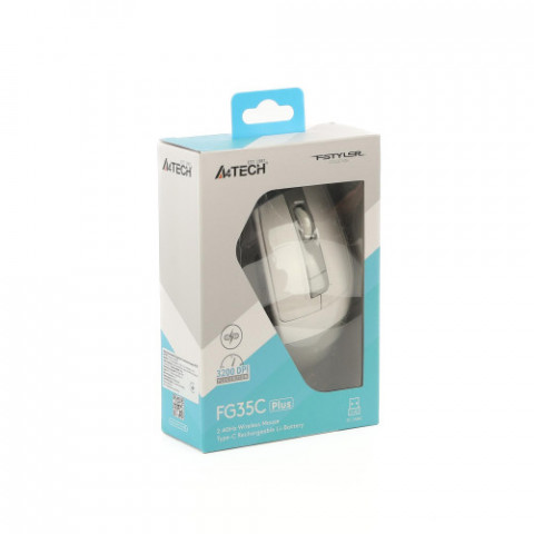 Миша бездротова A4Tech Fstyler FG35C Plus White