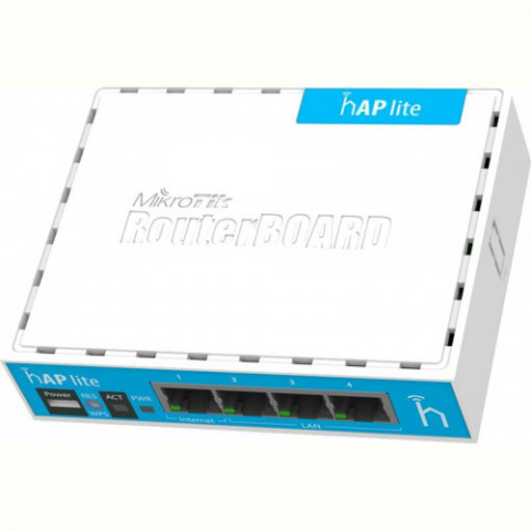 Бездротовий маршрутизатор Mikrotik hAP lite (RB941-2ND)