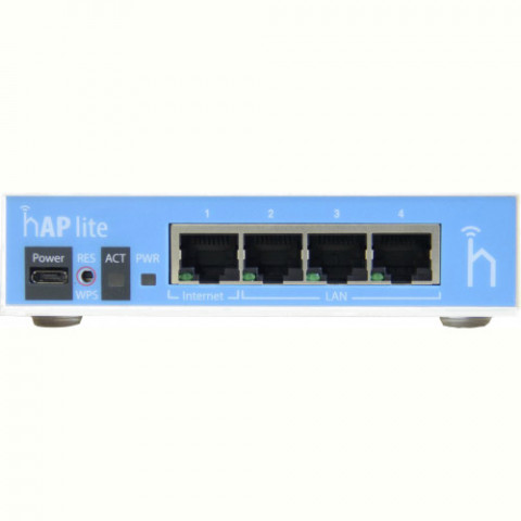 Бездротовий маршрутизатор Mikrotik hAP lite (RB941-2ND)