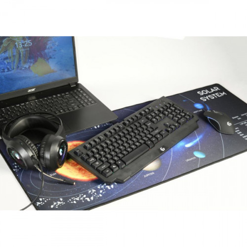 Килимок для мишки Gembird MP-SOLARSYSTEM-XL-01, для ігрової мишки, тканина