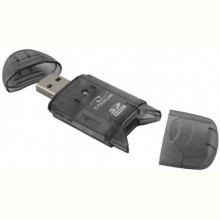Картрідер USB2.0 Gembird FD2-SD-1 Gray