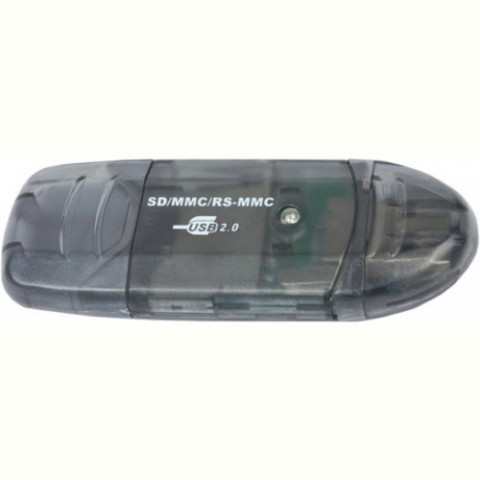 Картрідер USB2.0 Gembird FD2-SD-1 Gray