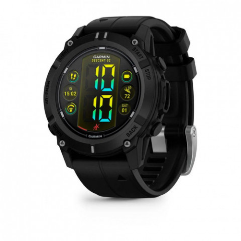 Смарт-годинник Garmin Descent G2 Black with Black Silicone (010-02986-13)