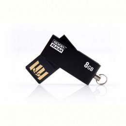 Флеш-накопичувач USB  8GB GOODRAM UCU2 (Cube) Black (UCU2-0080K0R11)