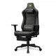 Крісло ігрове ARMOR EVO S Gold, чорний