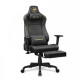 Крісло ігрове ARMOR EVO S Gold, чорний