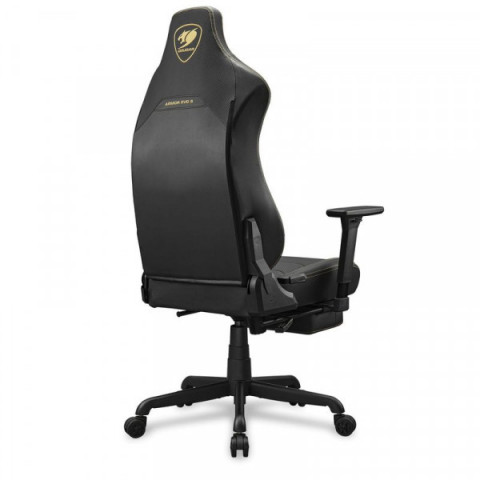 Крісло ігрове ARMOR EVO S Gold, чорний