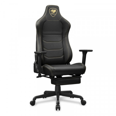 Крісло ігрове ARMOR EVO S Gold, чорний