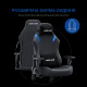 Крісло ігрове Anda Seat Luna Black/Blue Size L (AD18-44-BS-PV) Купити в Україні