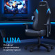 Крісло ігрове Anda Seat Luna Black/Blue Size L (AD18-44-BS-PV) Купити в Україні