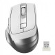 Миша бездротова безшумна A4Tech Fstyler FG35S (Silver), USB, колір білий+сірий
