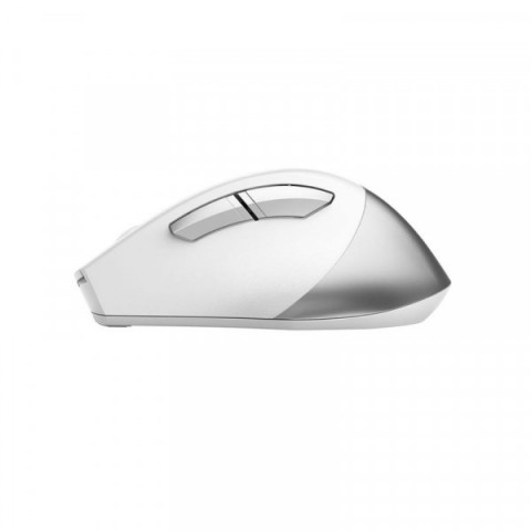 Миша бездротова безшумна A4Tech Fstyler FG35S (Silver), USB, колір білий+сірий