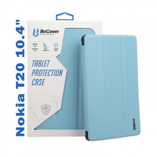 Чохол-книжка BeCover Smart для Nokia T20 10.4" Light Blue (708051)