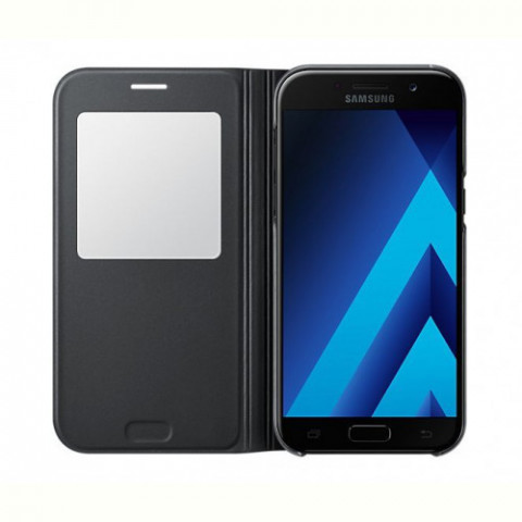 Чохол-книжка Samsung S View Standing Cover для Samsung Galaxy A5 2017 SM-A520 Black (EF-CA520PBEGRU)