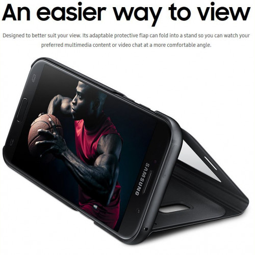 Чохол-книжка Samsung S View Standing Cover для Samsung Galaxy A5 2017 SM-A520 Black (EF-CA520PBEGRU)