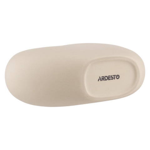 Ваза ARDESTO Capri, 14х12см, порцеляна, бежевий