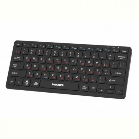 Клавiатура Maxxter KBW-C01B-UA Black