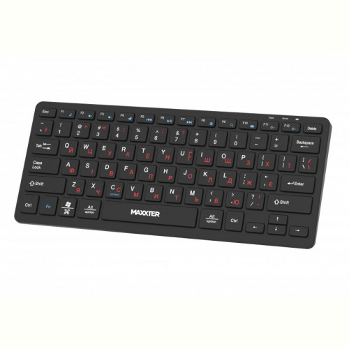 Клавiатура Maxxter KBW-C01B-UA Black