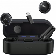 Бездротовий мікрофон BOYA LINK 3-02 Type-C/TRS Black