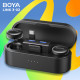 Бездротовий мікрофон BOYA LINK 3-02 Type-C/TRS Black Купити в Україні