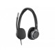 Гарнітура комп'ютерна стерео On-ear HP Poly Mission 625, USB-A, USB-C, 2 x Uni-mic, AI noise reduction, Teams, Zoom, Google Meet, чорний