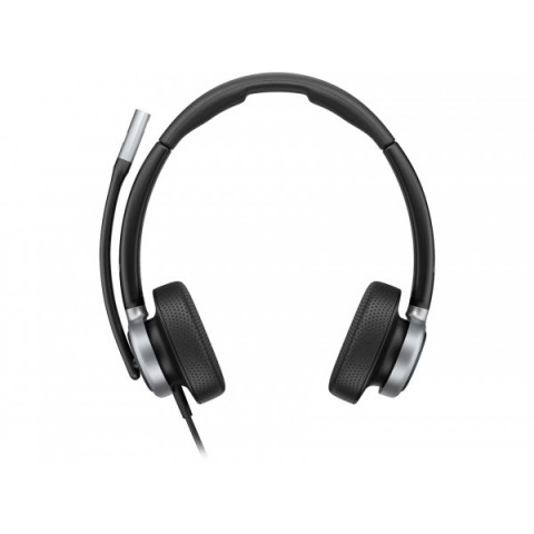 Гарнітура комп'ютерна стерео On-ear HP Poly Mission 625, USB-A, USB-C, 2 x Uni-mic, AI noise reduction, Teams, Zoom, Google Meet, чорний