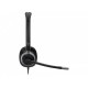 Гарнітура комп'ютерна стерео On-ear HP Poly Mission 625, USB-A, USB-C, 2 x Uni-mic, AI noise reduction, Teams, Zoom, Google Meet, чорний