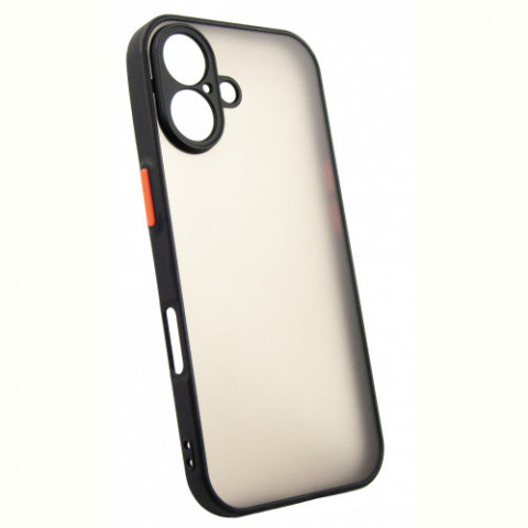 Чохол-накладка Dengos Matt для iPhone 17 Black (DG-TPU-MATT-170)
