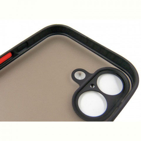 Чохол-накладка Dengos Matt для iPhone 17 Black (DG-TPU-MATT-170)