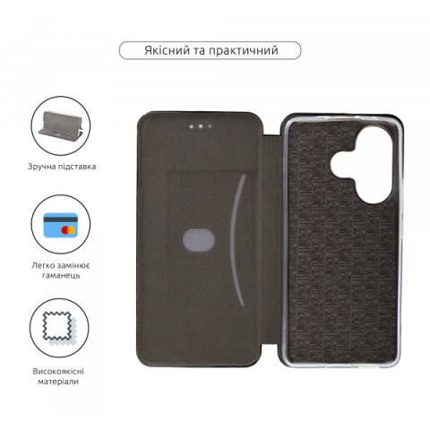 Чохол-книжка ArmorStandart G-Case для Xiaomi Poco F6 Black (ARM73521)