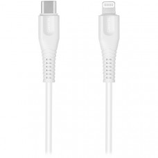 Кабель Lightning Canyon USB Type-C/Apple Lightning White 1.2m (CNS-MFIC4W)