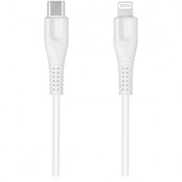 Кабель Lightning Canyon USB Type-C/Apple Lightning White 1.2m (CNS-MFIC4W)