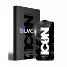 Захисне скло ArmorStandart Supreme Black Icon для Apple iPhone 15 (ARM68221)