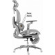 Офісне крісло GT Racer B-816 White/Gray (Massage)