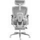 Офісне крісло GT Racer B-816 White/Gray (Massage)
