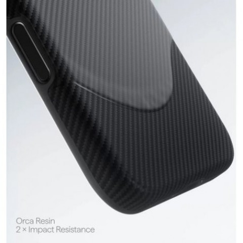 Чохол Pitaka Aramid UltraGuard для iPhone 17 Pro Max Black/Gray (KI1701PBM)