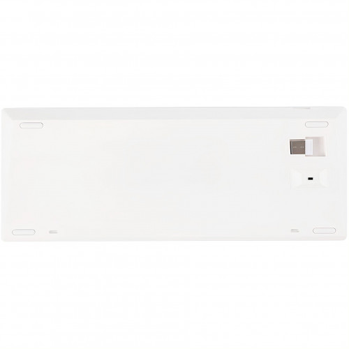 Клавіатура бездротова Epomaker EP84 Plus 75% Wisteria Linear Switch Hot-Swap (2.4G/BT/USB) RGB UA White (EP84-W-WL)